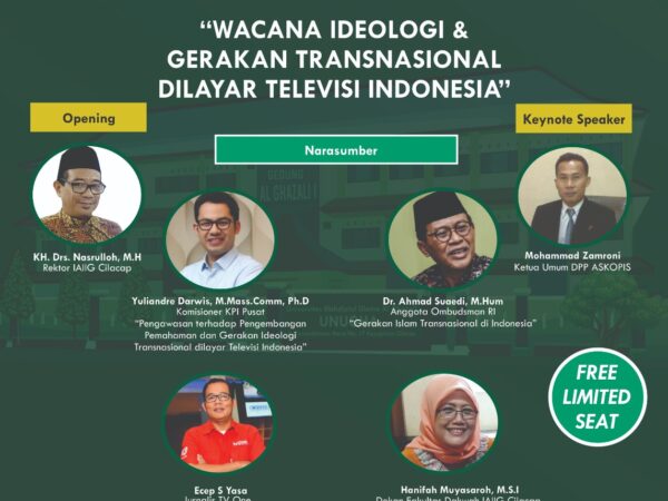 Webinar : Wacana Ideologi dan Gerakan Transnasional dilayar Televisi Indonesia
